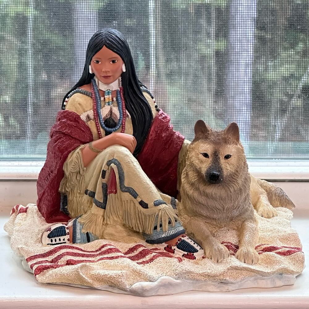 Snow Princess 1994 Princesses Of The Plains Sculpture Hamilton Collection